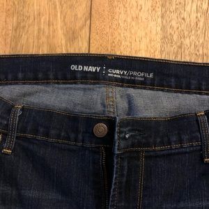 Old Navy curvy jeans